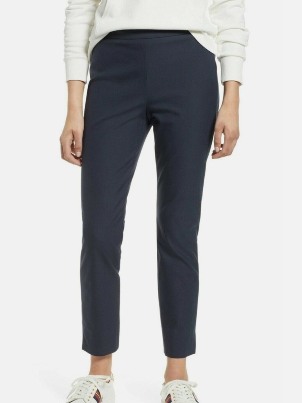 1901  ankle Pants in Navy blue